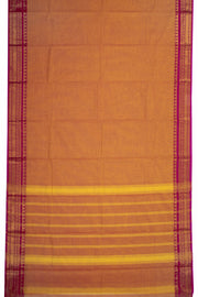 Orange Handloom Chettinad Cotton Saree 10075100