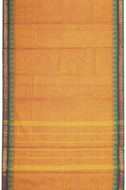 Orange Handloom Chettinad Cotton Saree 10075103