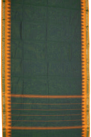 Green Handloom Chettinad Cotton Saree 10075104