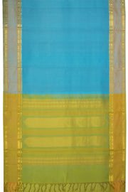 Blue Handloom Kanchi Silk Cotton Saree