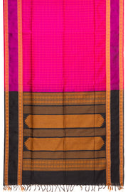 Magenta Handloom Kanchi Silk Cotton Saree 10073569