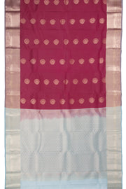 Maroon Handloom Kanjivaram Silk Saree 10073827