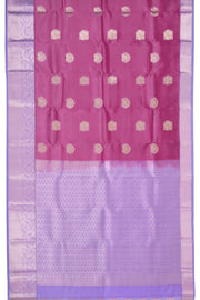 Magenta Handloom Kanjivaram Silk Saree 10073834