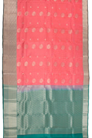 Pink Lightweight Fancy Kanjivaram Silk Saree with Contrast Pallu 10074837