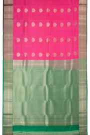 Pink Lightweight Fancy Kanjivaram Silk Saree with Contrast Pallu 10074841