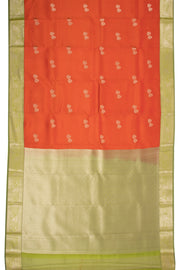 Red Lightweight Fancy Kanjivaram Silk Saree with Contrast Pallu 10074844