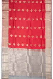 Pink Lightweight Fancy Kanjivaram Silk Saree with Contrast Pallu 10074848