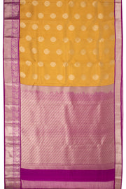 Beige Lightweight Fancy Kanjivaram Silk Saree with Contrast Pallu 10074853