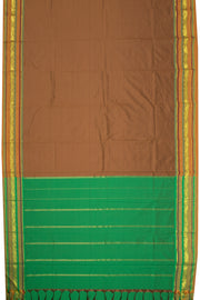 Brown Sugar Kanjivaram Vegan Silk Saree 10075541