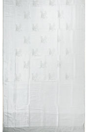 Sea Gray Kanjivaram Tissue Vegan Silk Saree 10075564