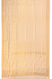 Gold Kanjivaram Tissue Vegan Silk Saree 10075567