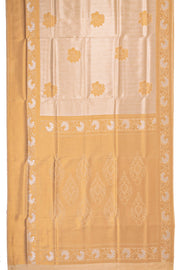 Gold Kanjivaram Tissue Vegan Silk Saree 10075574