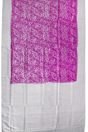 Deep Orchid Kanjivaram Tissue Vegan Silk Saree 10075576