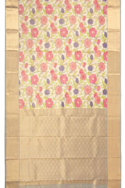 Multicolour Printed Kanjivaram Silk Saree 10075578