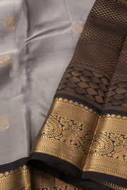 Grey Kanjivaram Silk Saree 10076046