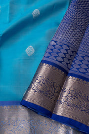 Blue Kanjivaram Silk Saree 10076051