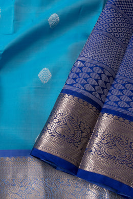Blue Kanjivaram Silk Saree 10076051