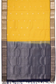 Yellow Kanjivaram Silk Saree 10076052
