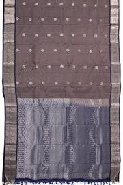Brown Kanjivaram Silk Saree 10076054