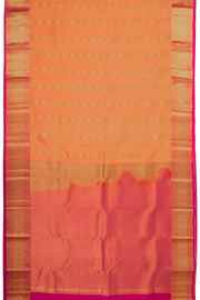 Orange Kanjivaram Silk Saree 10076057