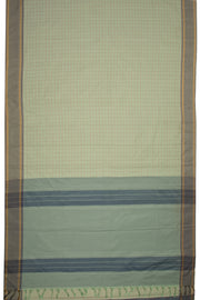 Green Art Silk Kanjivaram Saree With Checks Design 10076305