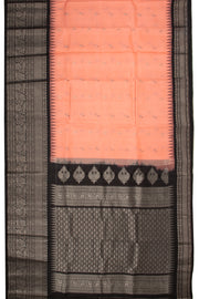 Orange Gadwal Kuttu Silk Saree 10075418