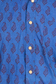 Blue Bagh Printed Half Sleeve Men's Cotton Shirt 10075452