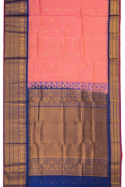 Pink Gadwal Kuttu Silk Saree 10075412