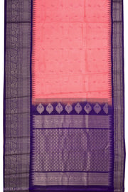 Pink Gadwal Kuttu Silk Saree 10075413