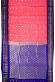 Pink Gadwal Kuttu Silk Saree 10075438