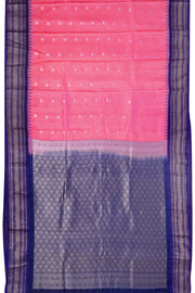 Pink Gadwal Kuttu Silk Saree 10075441