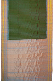 Green Gadwal Kuttu Silk Saree 10076198