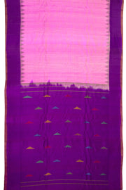 Pink Gadwal Kuttu Silk Saree 10076202