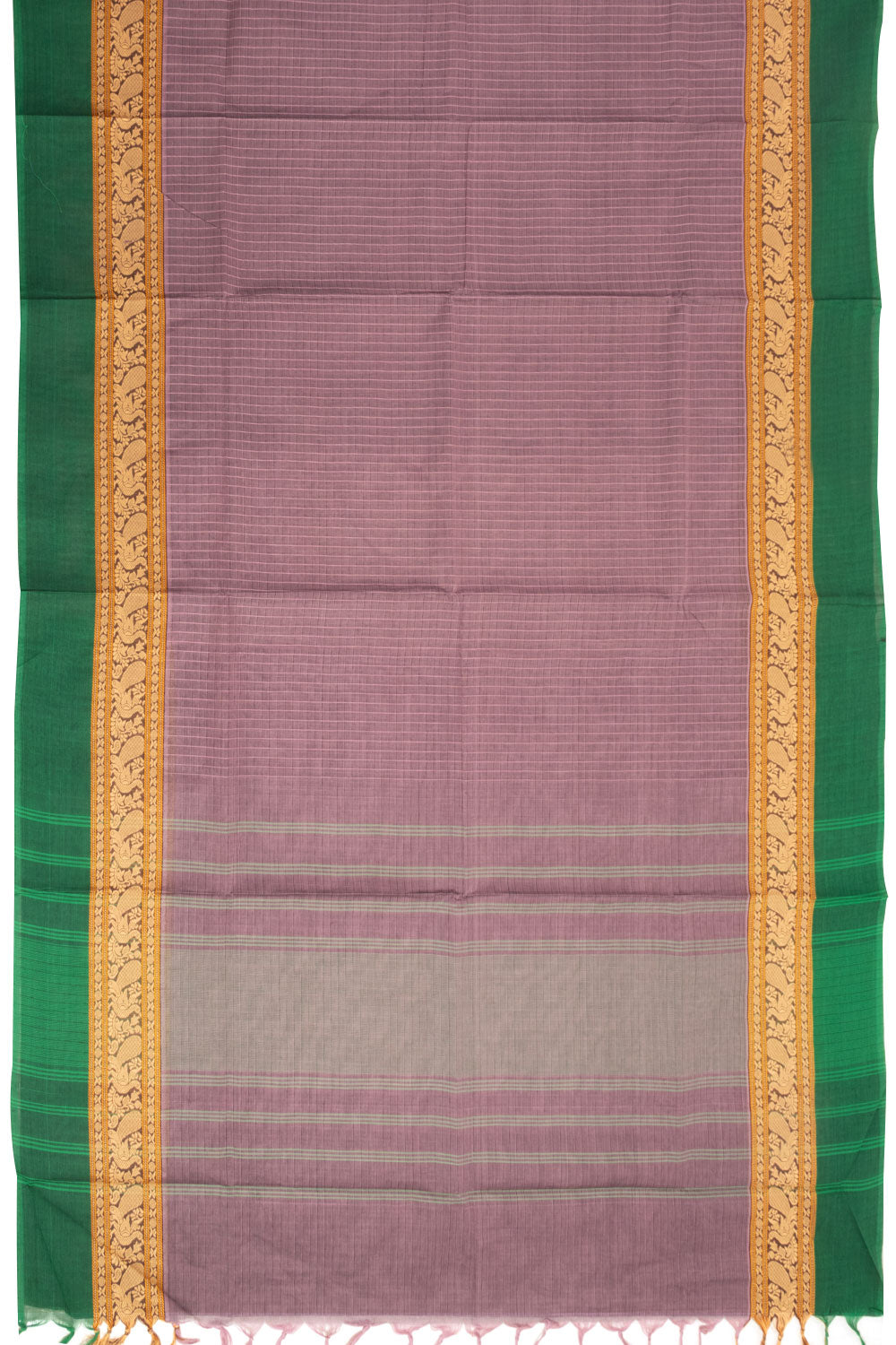 Mavue Handwoven Kanchi Cotton Saree 10068511 - Avishya