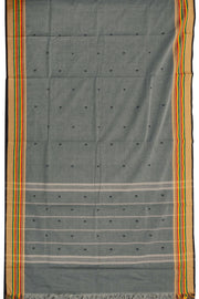 Grey Handloom Kanchi Cotton Saree