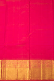 Teal Green Korvai Kanjivaram Silk Saree - Avishya