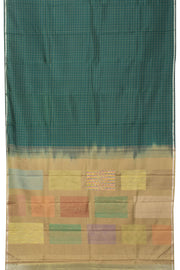 Green Handloom Kanjivaram Silk Saree - Avishya
