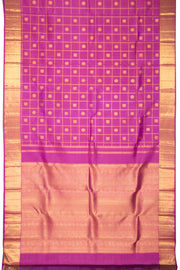 Pink Bridal Kanjivaram Silk Saree 10070607