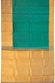 Green Jacquard Bridal Kanjivaram Silk Saree 10070635