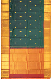 Green Bridal  Kanjivaram Silk Saree 10070647