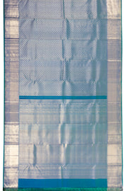 Green Bridal Kanjivaram Pure Zari Silk Saree 10072863