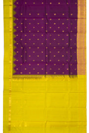 Purple Light Weight Kanjivaram Pure Silk Saree 10073819