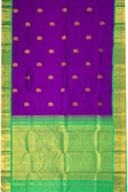 Purple Pure Zari Kanjivaram Saree 10074767