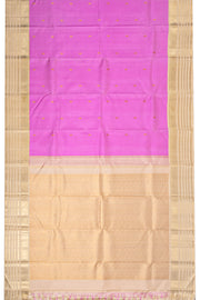 Pink Pure Zari Kanjivaram Saree 10074773