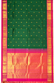 Green Pure Zari Kanjivaram Saree 10074780