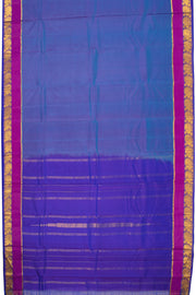  Dell Blue Kanjivaram Silk Saree 10075604