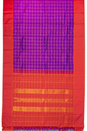 Rebecca Purple Korvai Kanjivaram Silk Saree 10075641