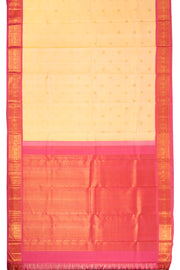 Gold Korvai Kanjivaram Silk Saree 10075650