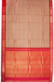 Multi Colour Korvai Kanjivaram Silk Saree 10075656