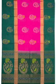 Pink Kanjivaram Pure Silk Saree 10076086